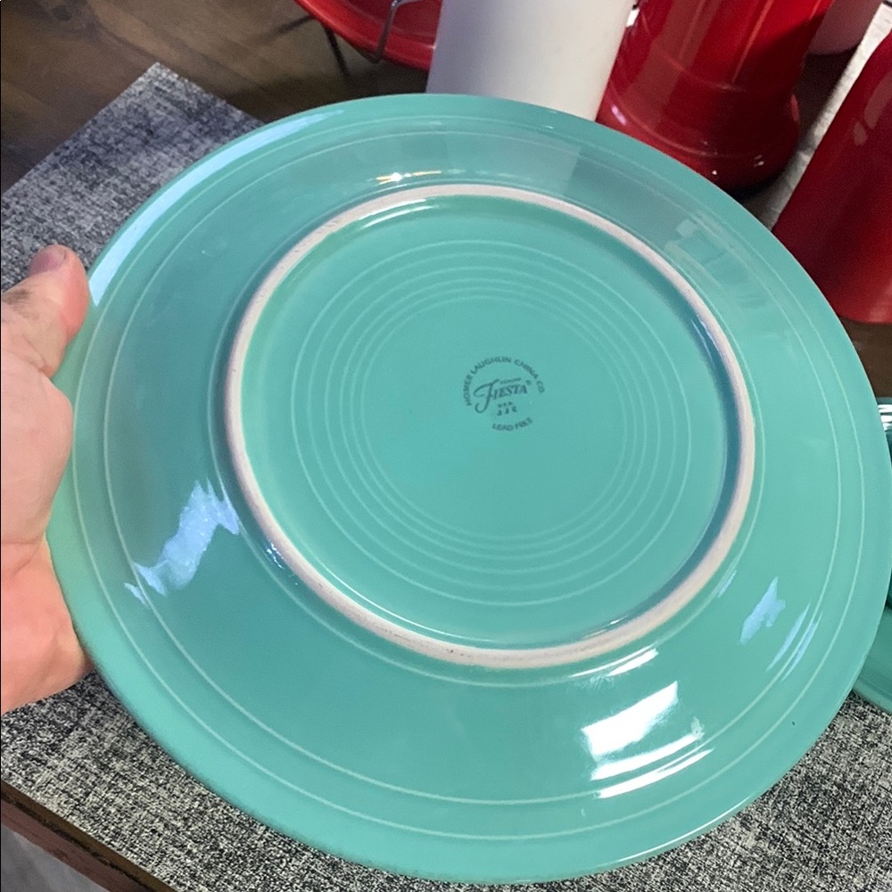 Fiesta Sea mist 5pcs Place Setting - Picture 7 of 10